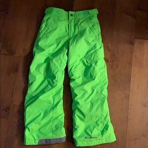 Columbia snow pants, size S